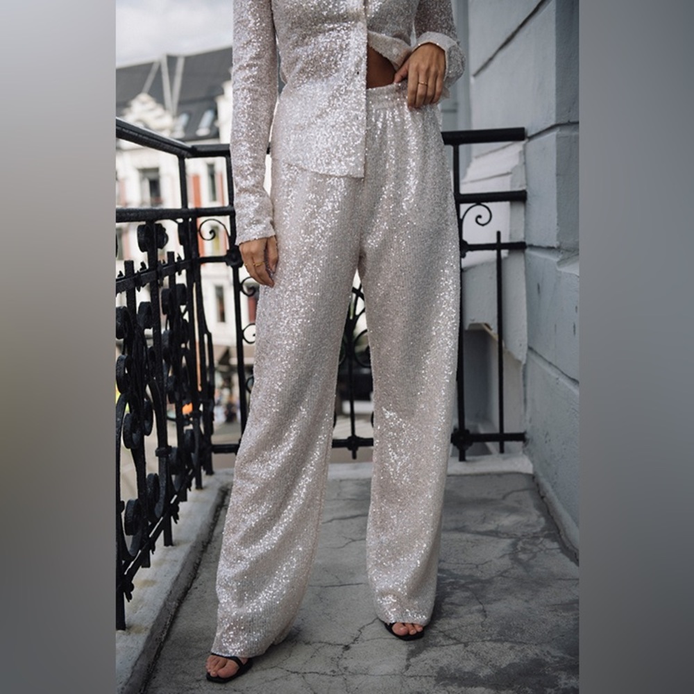 Stine Goya Sequin Pant (fits xs - medium)